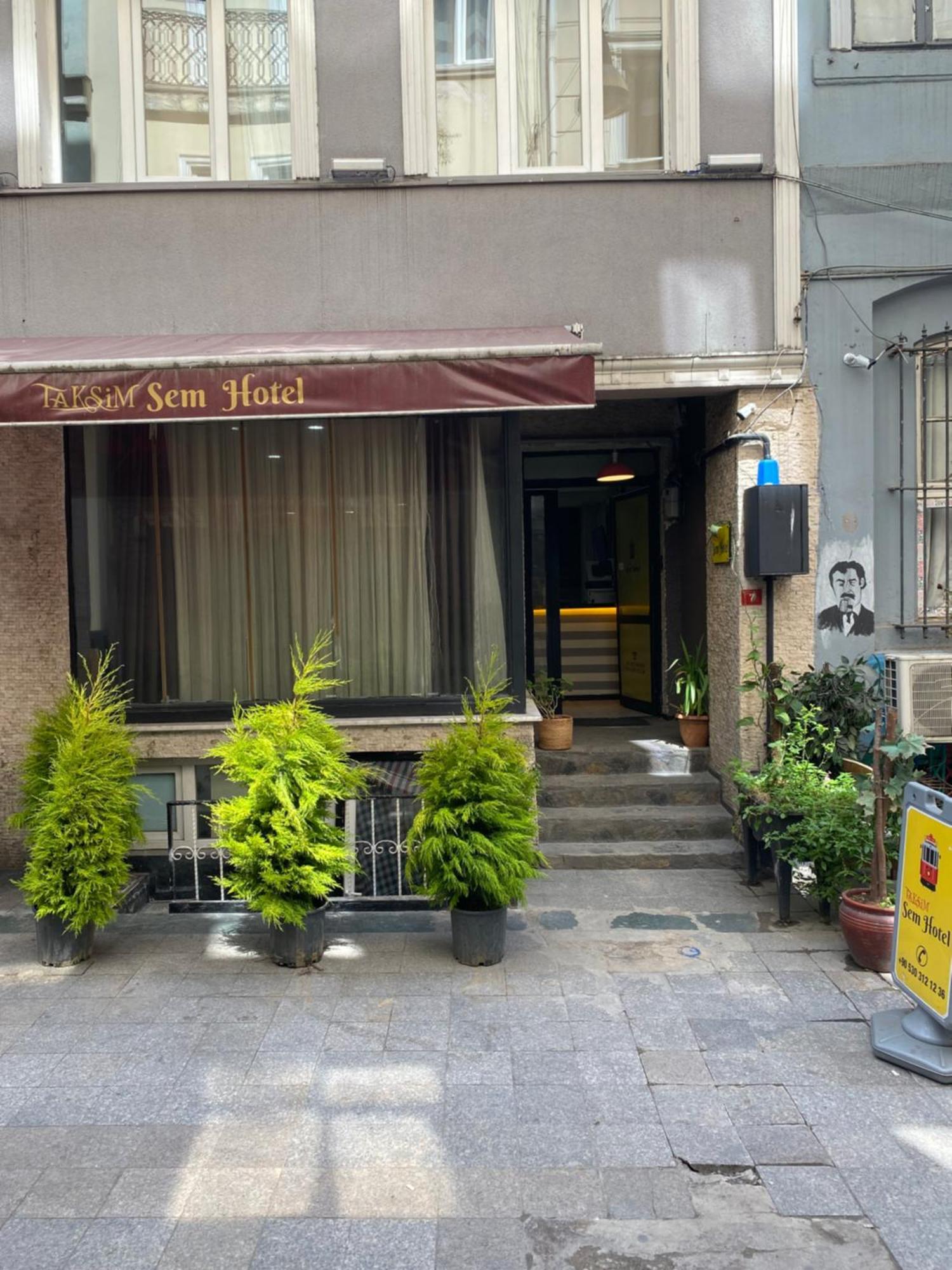Taksim Sem Hotel Istambul Exterior foto