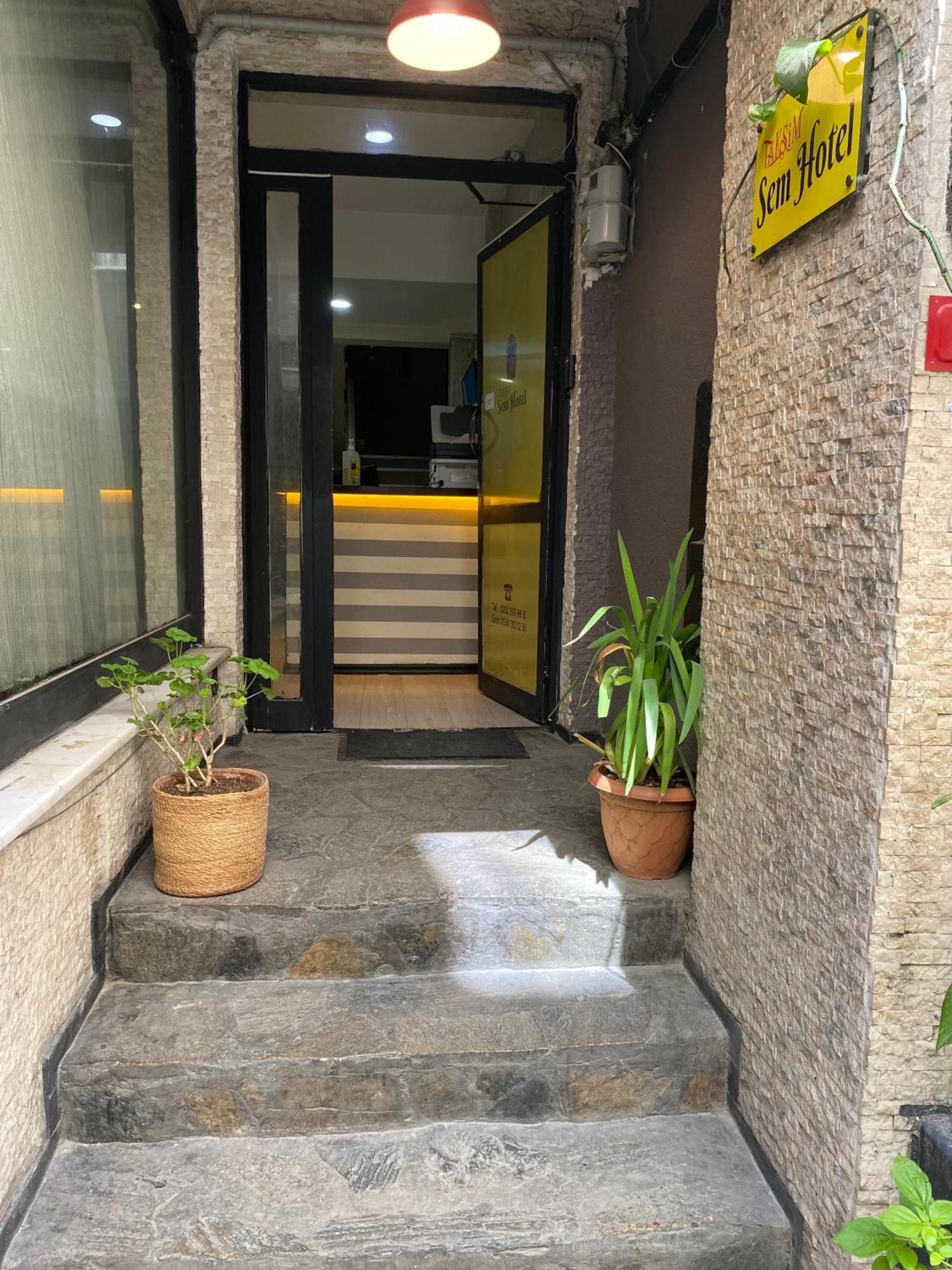 Taksim Sem Hotel Istambul Exterior foto