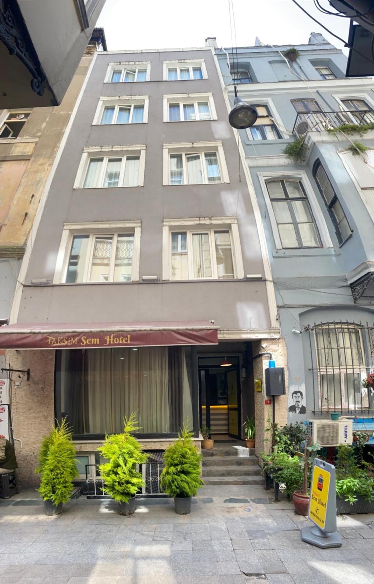 Taksim Sem Hotel Istambul Exterior foto